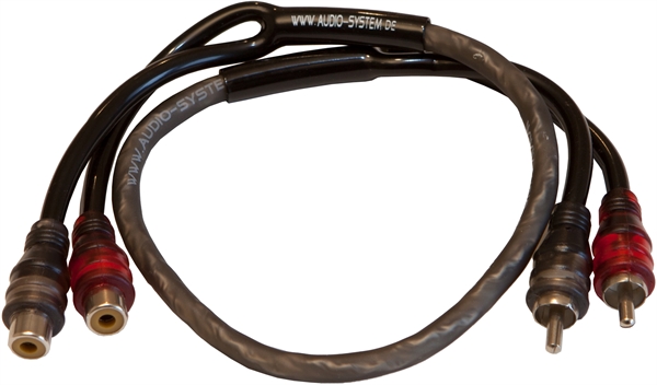 AUDIO SYSTEM Z-EVO 0,5 METER FOLÆNGER HIGH-Performance RCA Cable