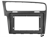 RADIORAMME TIL 10" SKÆRM VW GOLF 7 2012 > 2017 BØRSTET ANTRAZIT