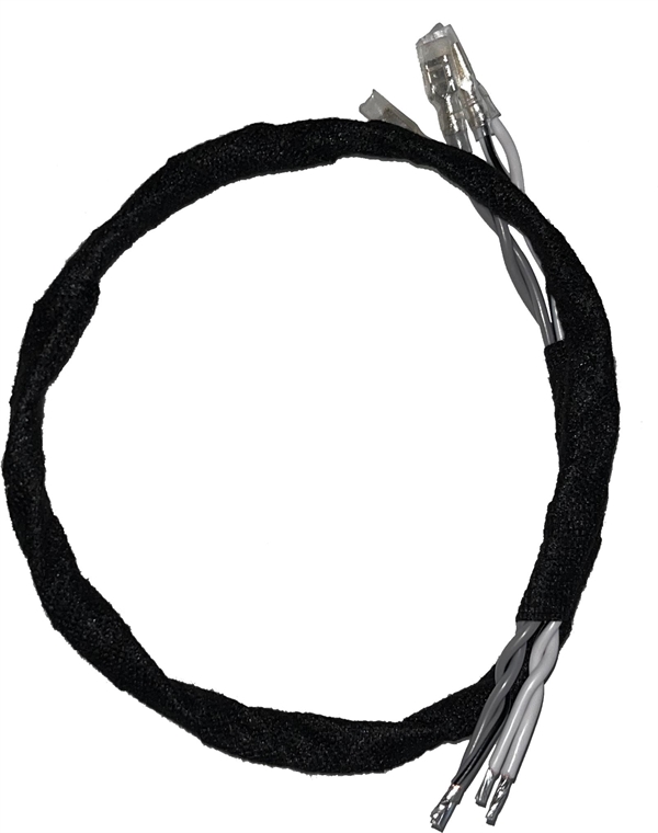 AUDIO SYSTEM KABEL TIL DUAL SVINGSPOLE SUBWOOFER (PUSH TERMINALER) FRA 58MM TERMINAL