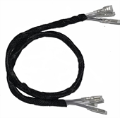 AUDIO SYSTEM KABEL TIL DUAL SVINGSPOLE SUBWOOFER (SPADE TERMINALER) FRA 58MM TERMINAL