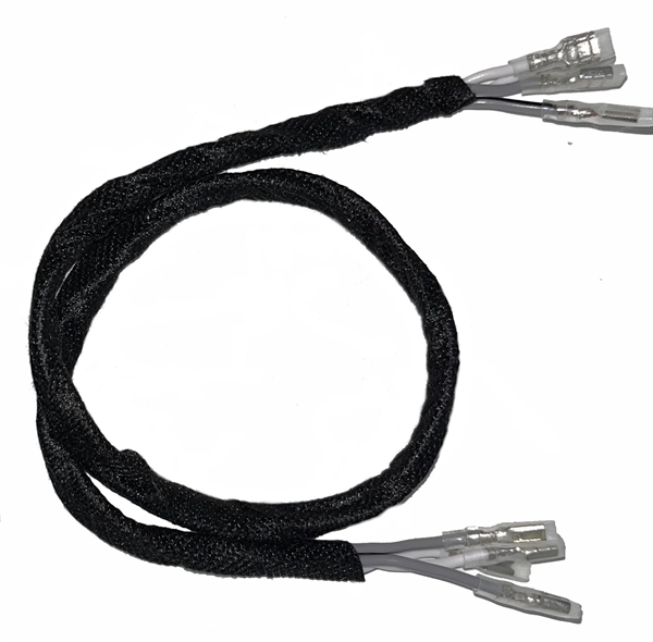 AUDIO SYSTEM KABEL TIL DUAL SVINGSPOLE SUBWOOFER (SPADE TERMINALER) FRA 58MM TERMINAL