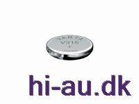 B315 (SR67) Knapcelle batteri 