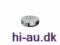 B364 (SR58 SR621SW) Knapcelle batteri 