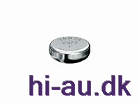 B377 (SR626SW) Knapcelle batteri 