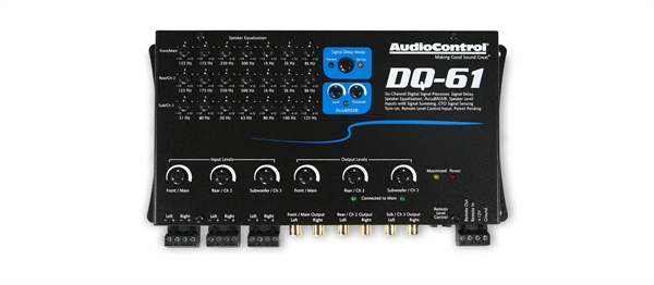 AUDIOCONTROL 6 KANAL HIGH LOW MED EQ OG SIGNAL DELAY