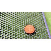 S-I-P HEXAGONAL-GITTER 225x225mm 0,75mm tyk