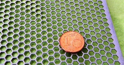 S-I-P HEXAGONAL-GITTER 225x225mm 0,75mm tyk