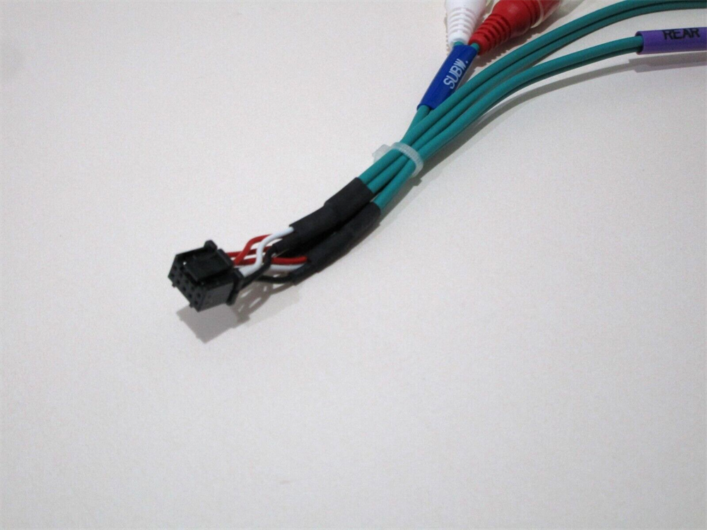 Alpine INE-NAV60 / INE-W960 RCA Cable – Front/Rear/Sub/Camera – OEM Replacement, E2703002530