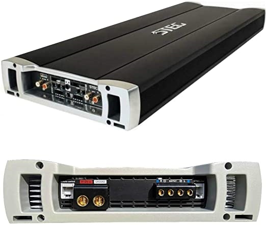 STEG K2.03 2 KANALS KLASSE A/B FORSTÆRKER (SORT)