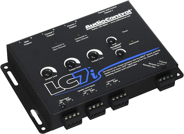 AUDIOCONTROL 6 KANAL HIGH LOW MED GTO (ARC) OG ACCUBASS