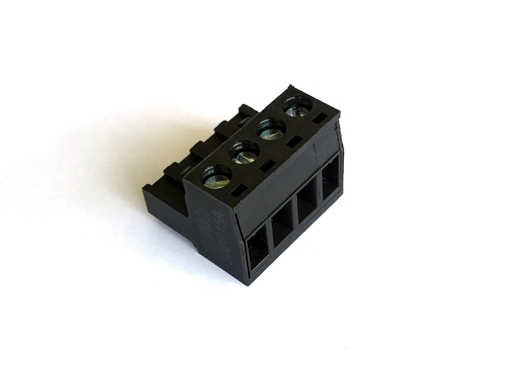 MOLEX 4PIN PLUG INDGANGS STIK (EUROSTYLE) 5,08MM