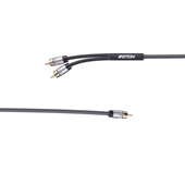 ETON 0,75 M Y-KABEL 1 HAN TIL 2 HAN ULTIMATE SQ RCA KABEL