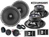 EXCURSION SHX 6C DB 3 OHM HIGH POWER DOBBELT KICK BAS