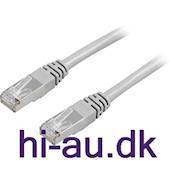 FTP Cat6 patchkabel 1m, grå