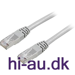FTP Cat6 patchkabel 10m, grå