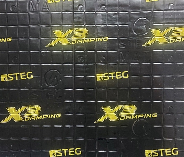 STEG X3+ VIBRATIONS DÆMPNING 3,5MM ARK (82x46CM)