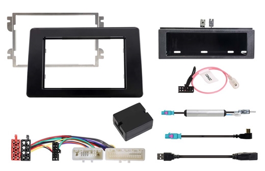 INSTALL KIT XZENT/ZENEC 1 OG 2-DIN MASTER/MOVANO/NV400 2020>