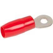 RINGKABELSKO 10MM²  RØD M8 (SØLV)
