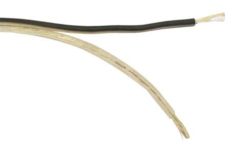 ZEALUM 2 x 4,0mm² FORTINNET OFC KABEL I SØLV/SORT PR.M