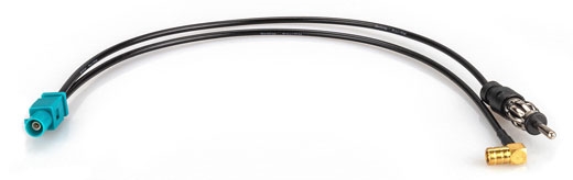 ANTENNE SPLITTER PASSIV FAKRA HAN TIL DIN HAN OG SMB HUN FM/DAB+